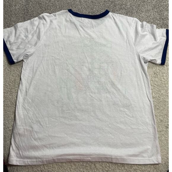 NWT Disney Mens Sz Large Marvel Thor Loki Family Reunion Ringer Tee Shirt White - Picture 6 of 13